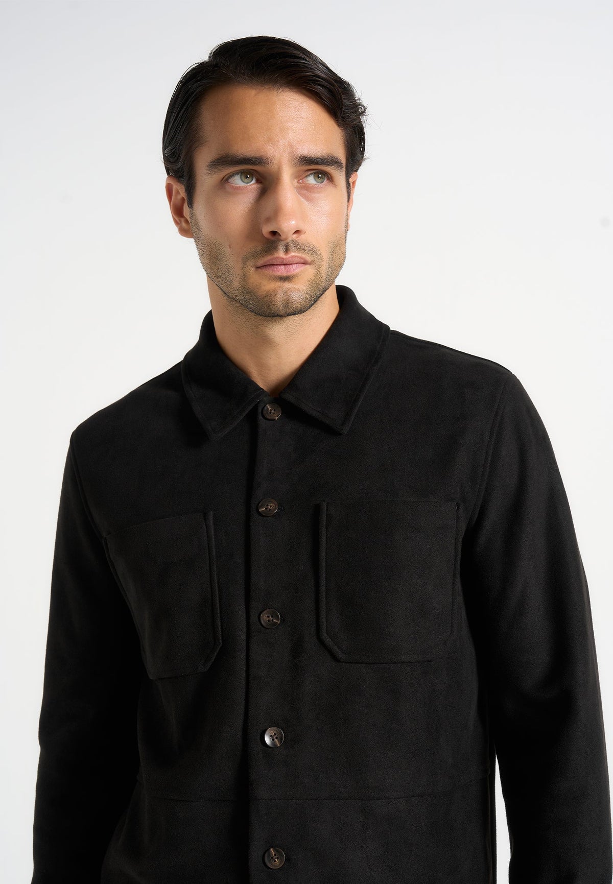thomas-suede-long-sleeve-shirt-black