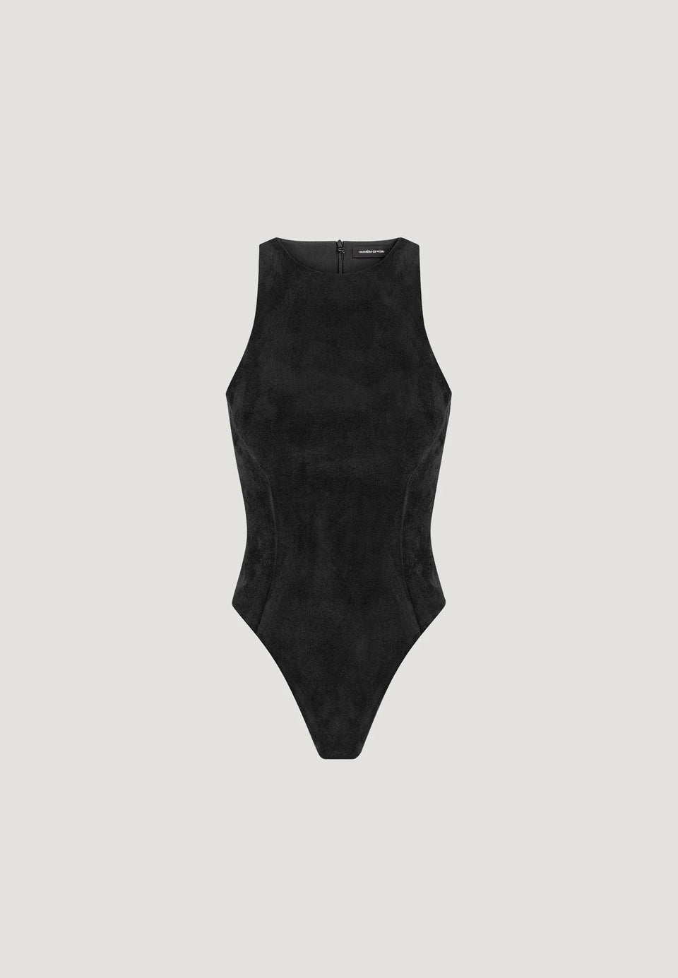 eternelle-vegan-suede-racer-neck-bodysuit-black