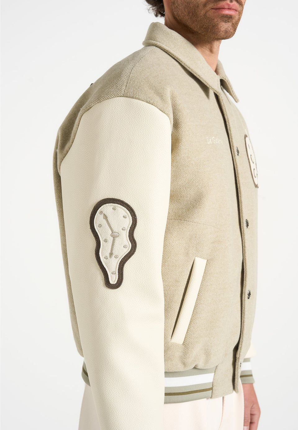 le-galerie-varsity-jacket-sage