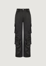 emilie-satin-high-waisted-cargo-pants-black