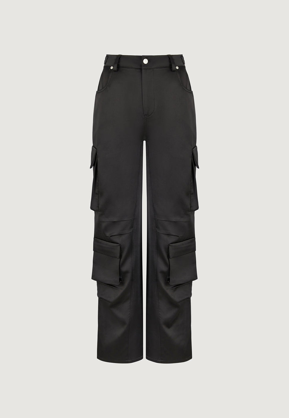 emilie-satin-high-waisted-cargo-pants-black