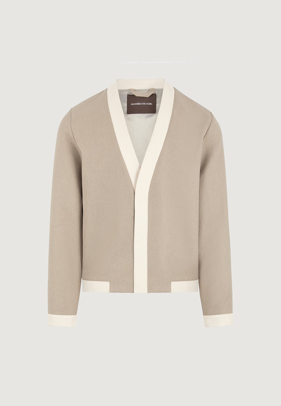 clovis-tailored-cardigan-with-contrast-placket-beige