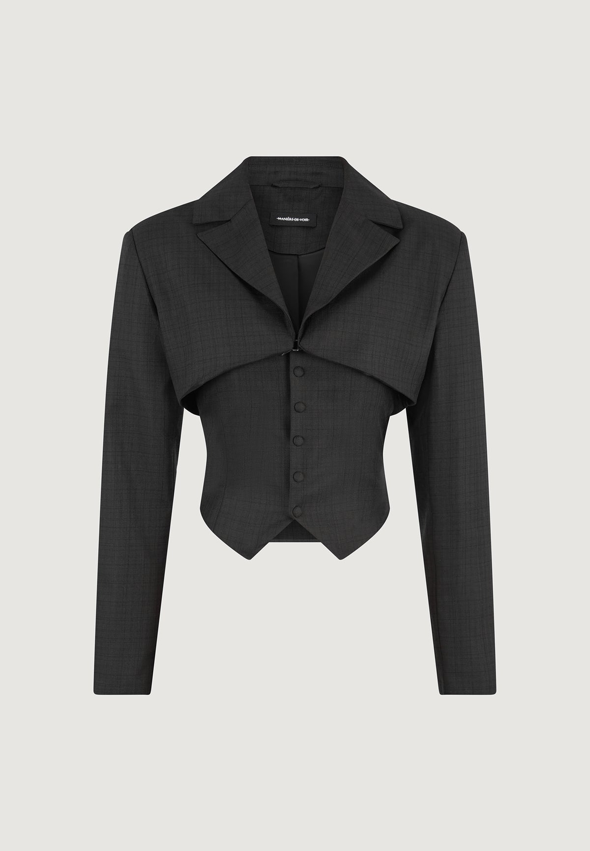 lise-cropped-tailored-blazer-and-button-detail-bandeau-black