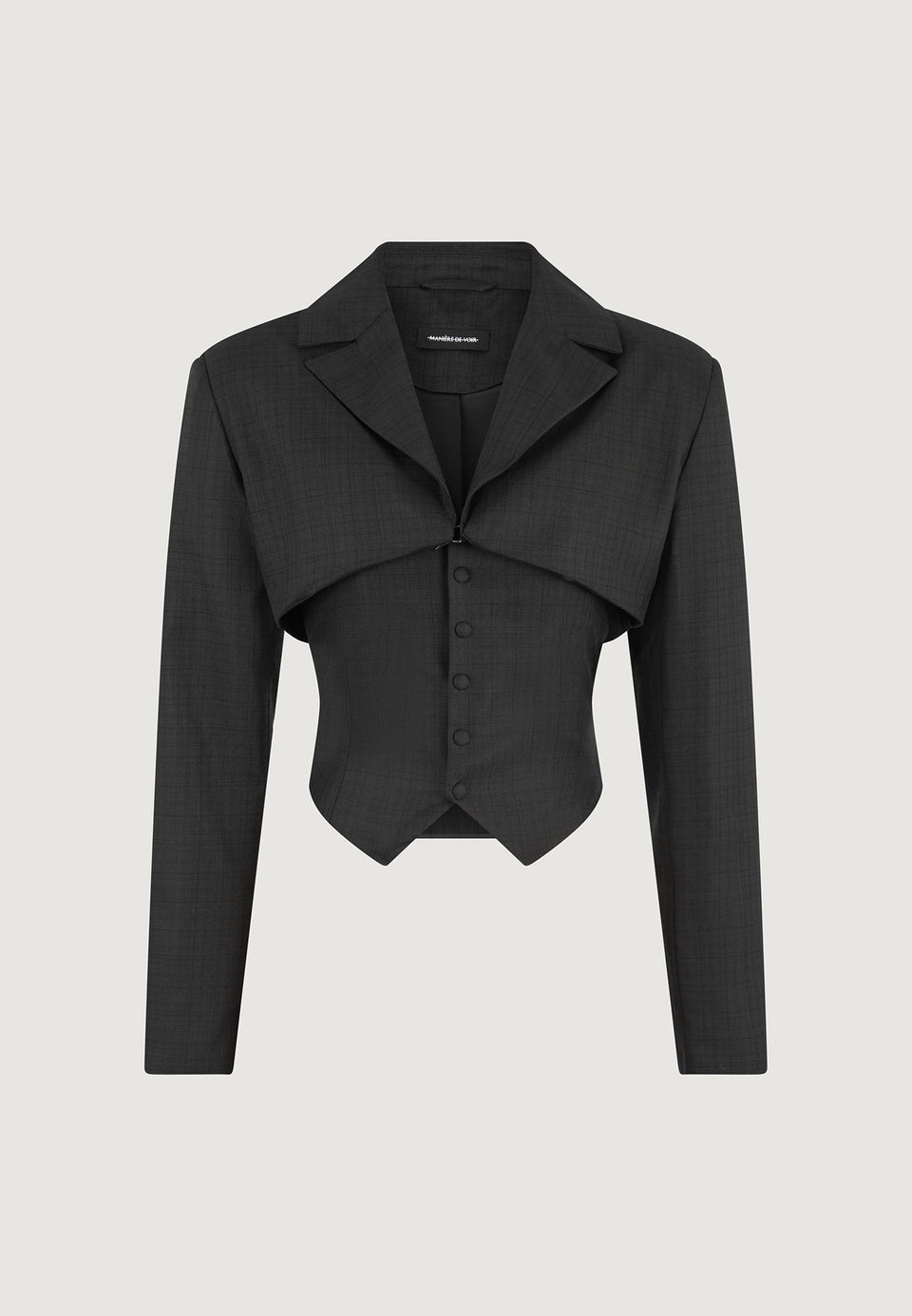 lise-cropped-tailored-blazer-and-button-detail-bandeau-black