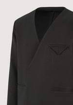 colin-collarless-double-breasted-minimal-blazer-black