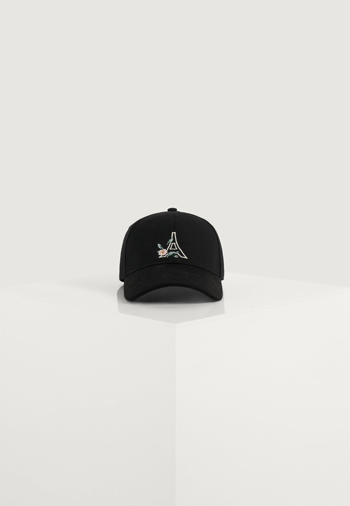 floral-eiffel-suede-contrast-cap-black