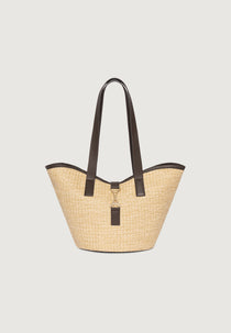 Emera - Raffia Tote Bag - Natural
