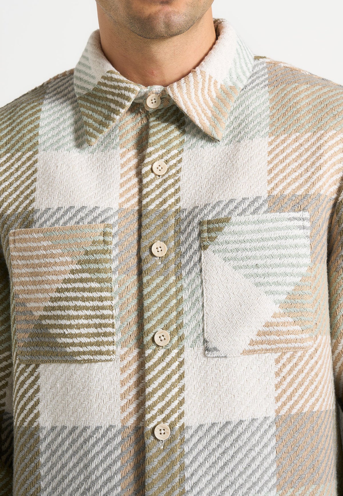 rune-unisex-check-overshirt-sage