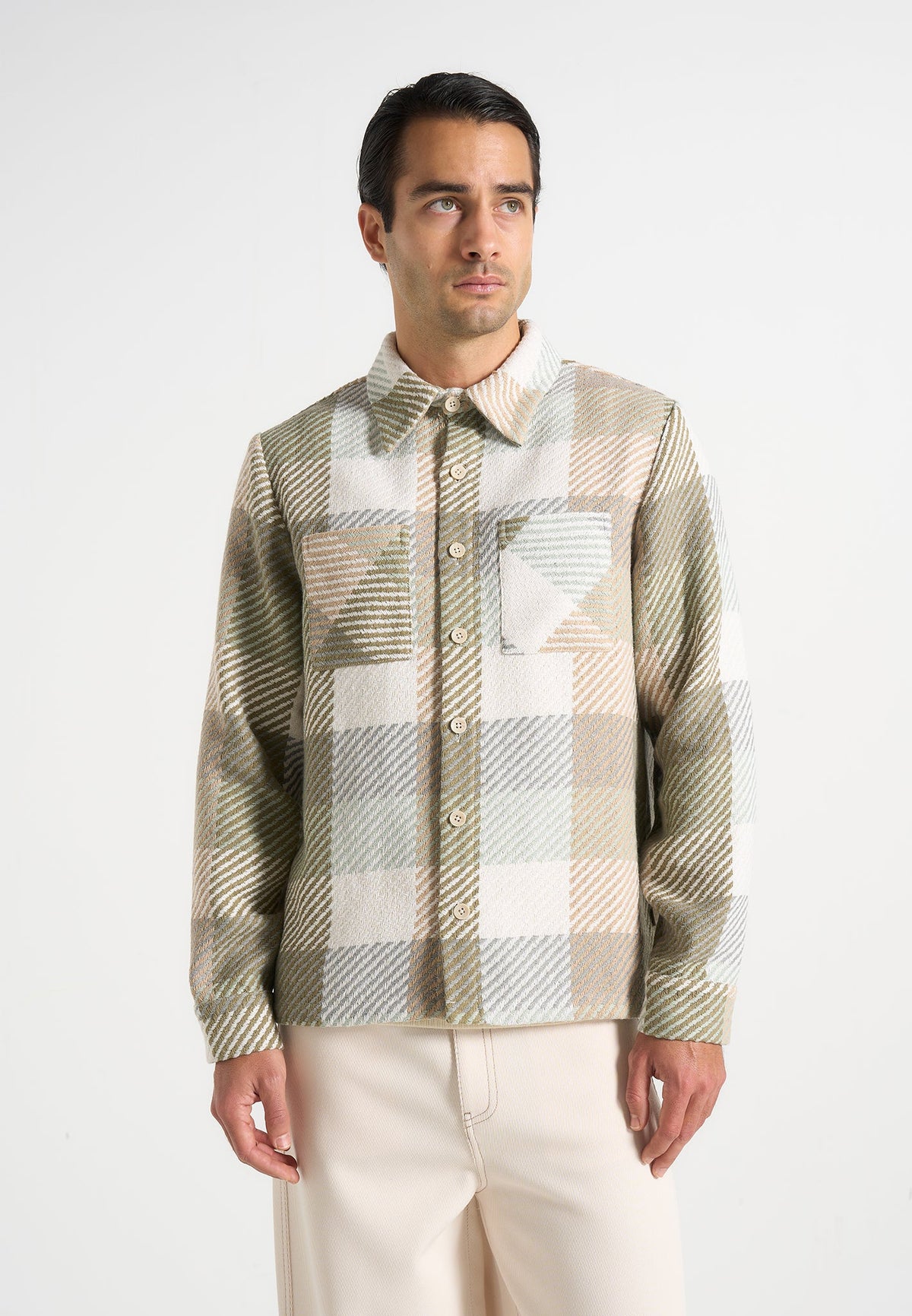 rune-unisex-check-overshirt-sage