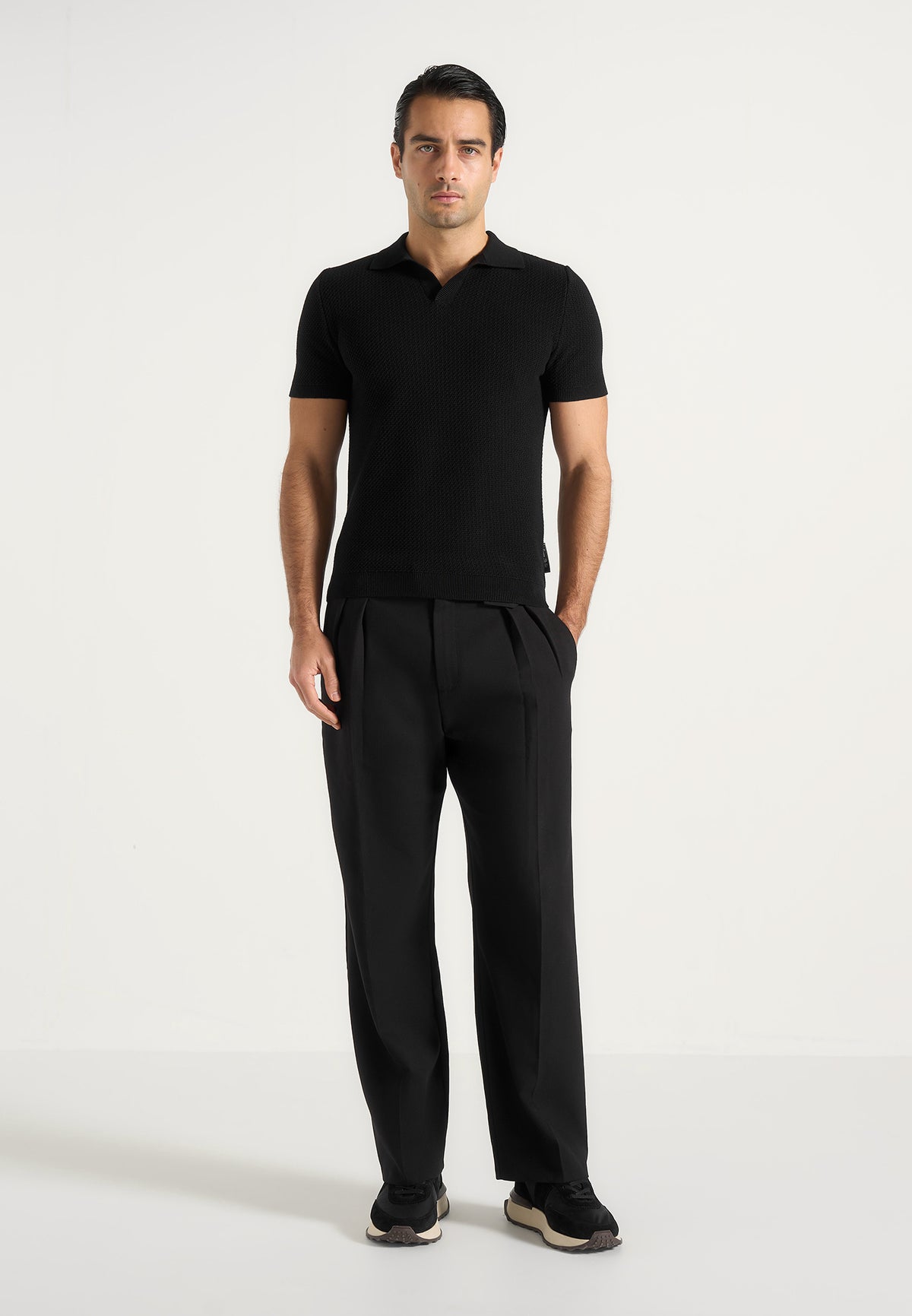 rowen-textured-knit-revere-polo-shirt-black