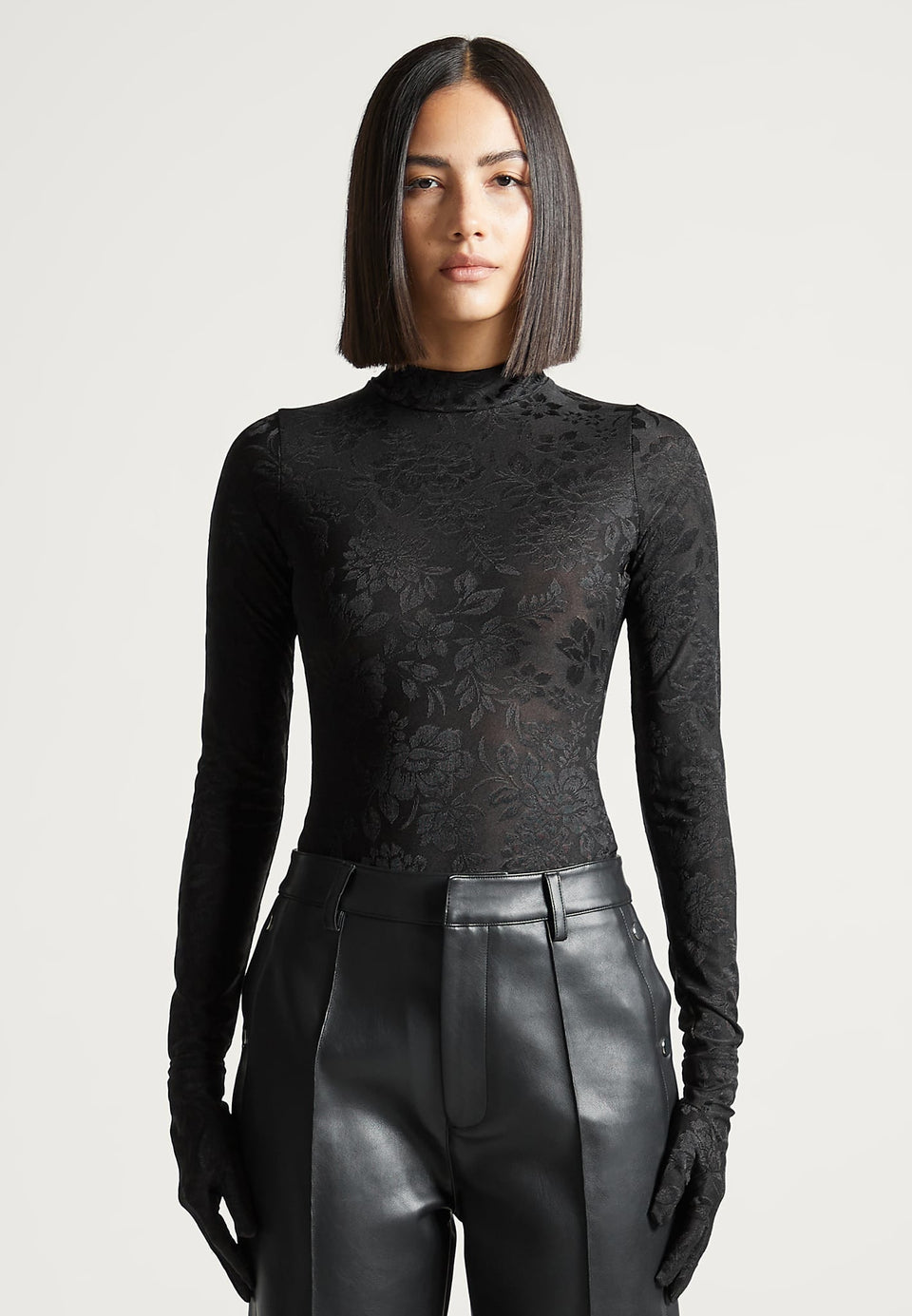 ivy-jacquard-bodysuit-with-gloves-black