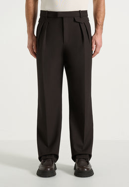 pierre-twin-pleat-tailored-trousers-dark-brown