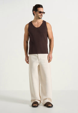 vs001-ribbed-cotton-tank-top-dark-brown