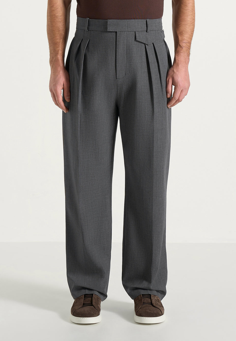 pierre-twin-pleat-tailored-trousers-grey