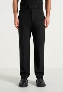 Joseph - Regular Fit Tailored Wool-Blend Pants - Black