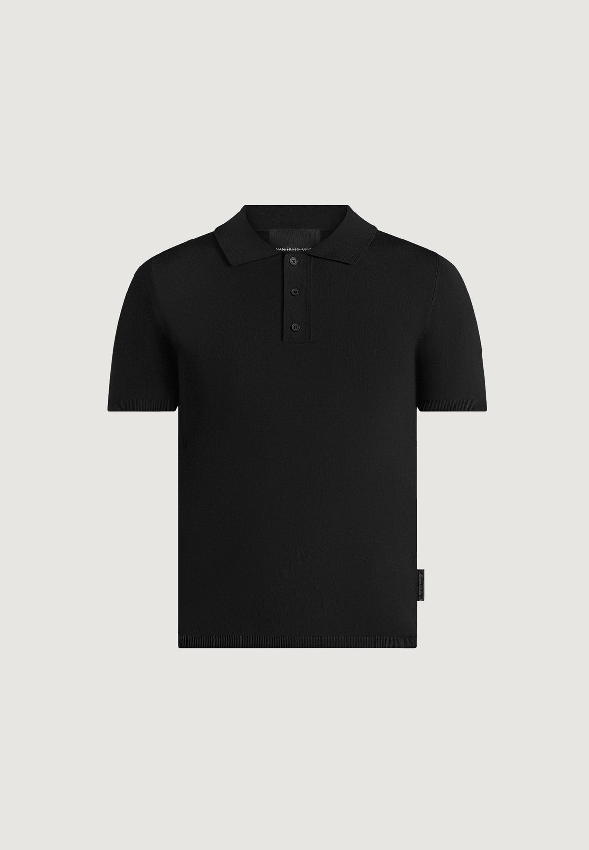 pl001-luxe-knitted-polo-top-black