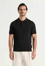 pl001-luxe-knitted-polo-top-black