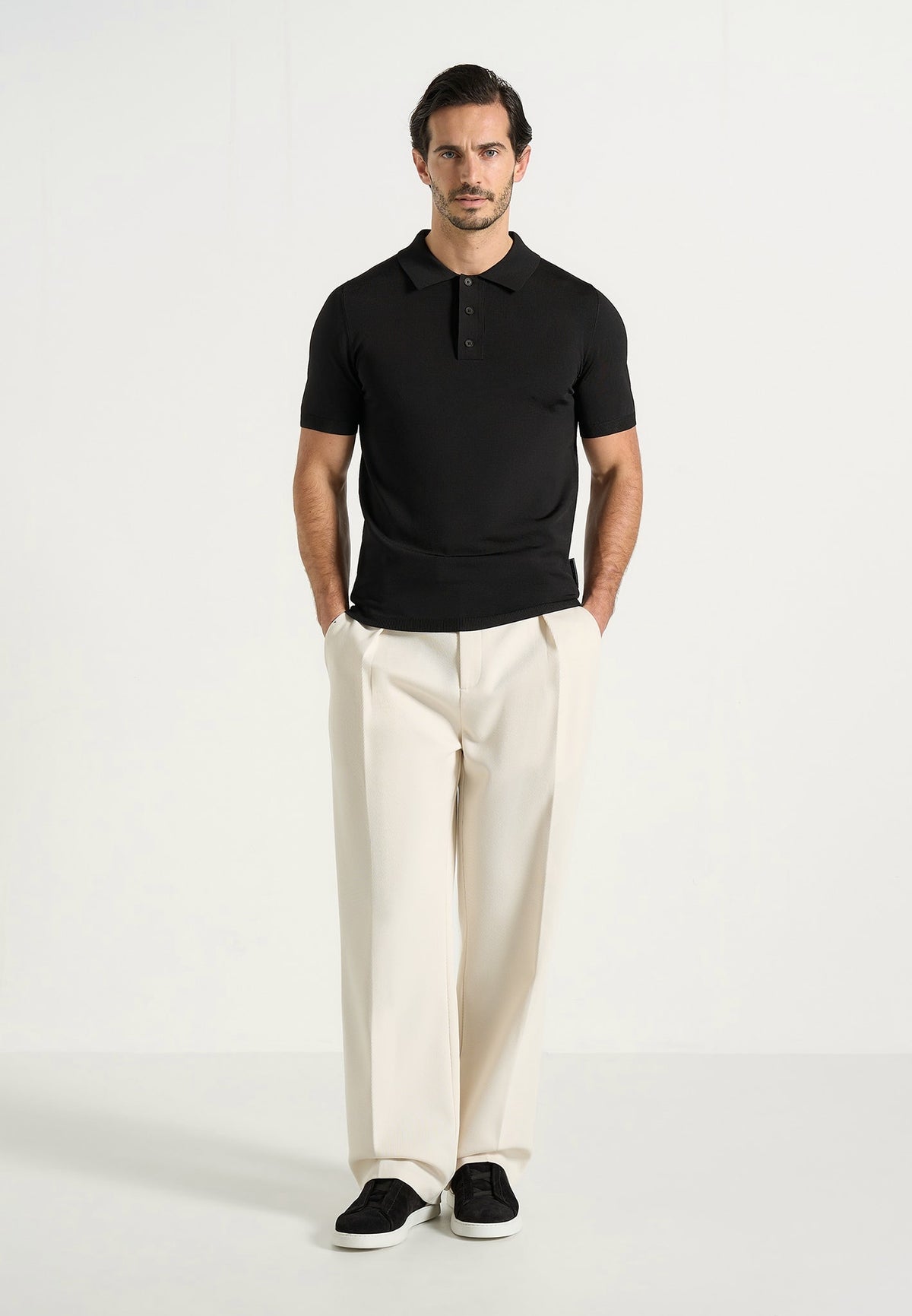 pl001-luxe-knitted-polo-top-black