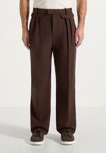 pierre-twin-pleat-tailored-trousers-brown