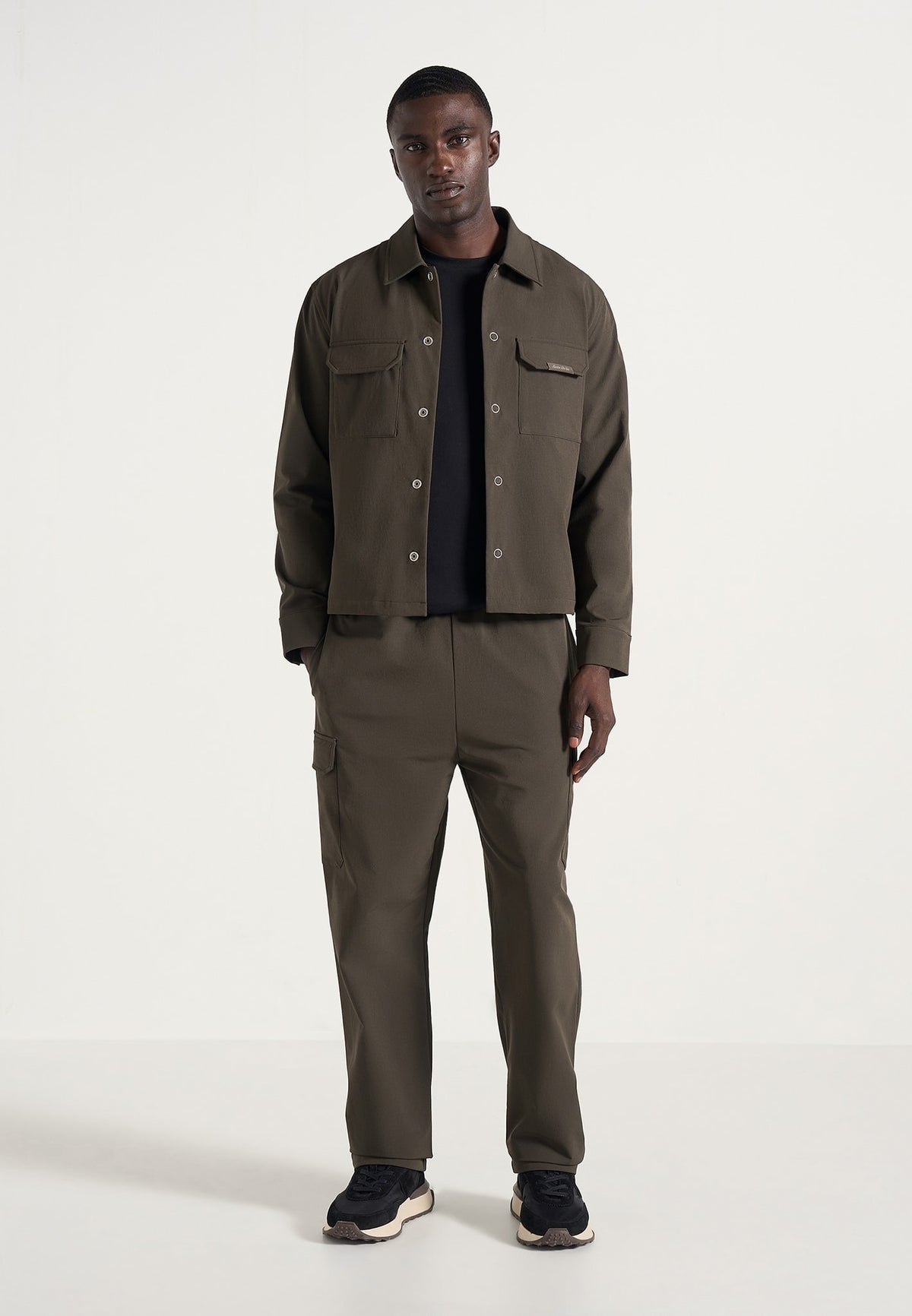 Rayan - Technical Cargo Pants - Olive