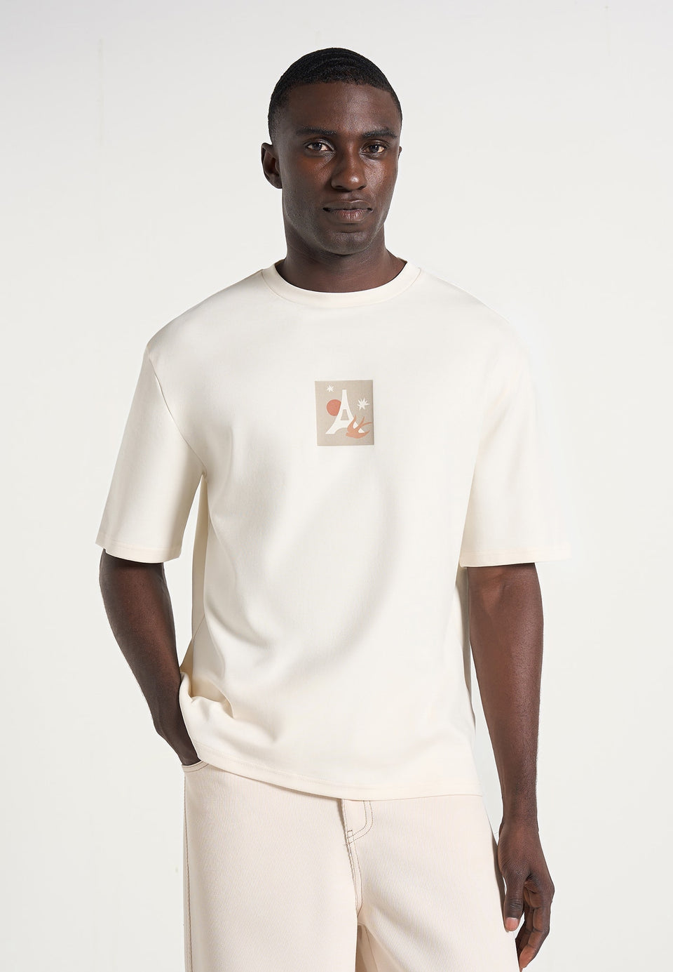 thibault-bird-detail-cotton-t-shirt-cream