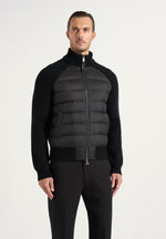 Scott - Puffer & Knit Jacket - Black