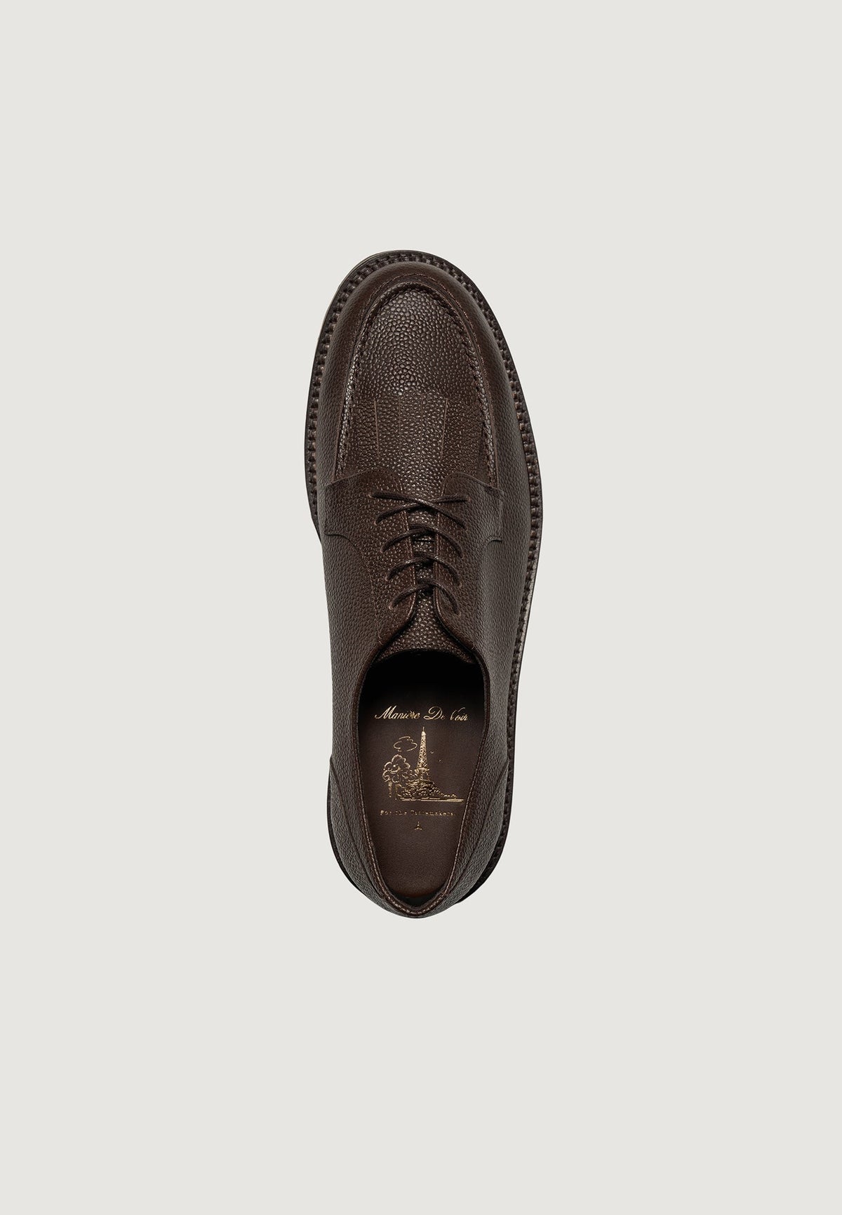 Fernand - Leather Fringe Derby Shoe - Brown