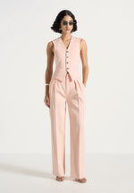 christine-tailored-cinch-waistcoat-peach