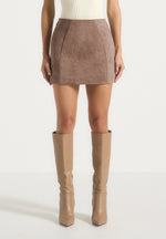 cleo-suede-a-line-mini-skirt-taupe