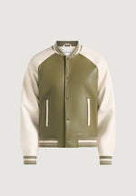 guy-contrast-leather-bomber-jacket-olive-cream
