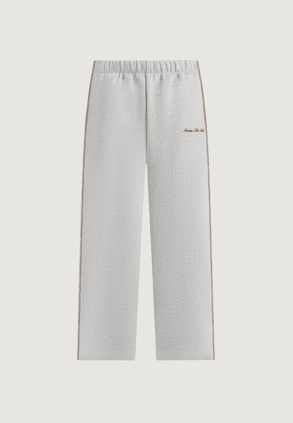 morgan-unisex-whipstitch-regular-joggers-light-grey