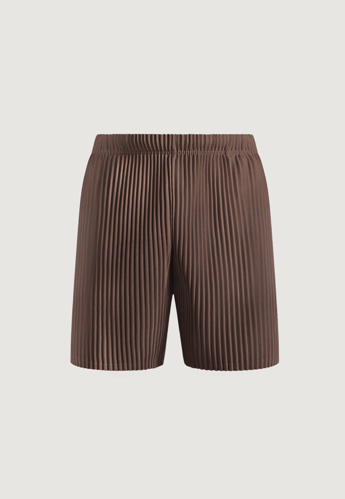 drew-pleated-shorts-brown