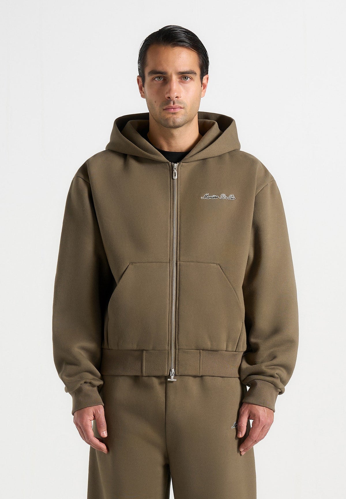 js002-unisex-signature-relaxed-fit-zip-hoodie-olive