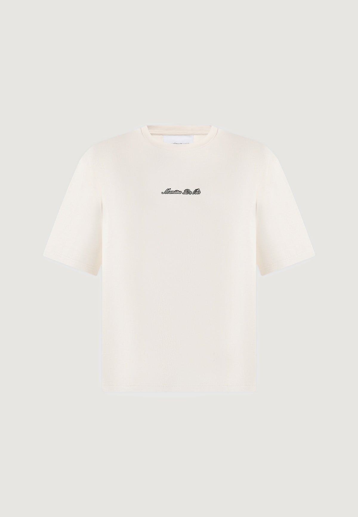 TS001 - Unisex Signature Relaxed Fit Cotton T-Shirt - Cream