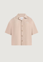 alexis-unisex-cote-dazur-boxy-shirt-beige