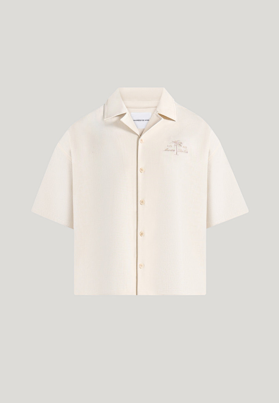 alexis-unisex-cote-dazur-boxy-shirt-cream