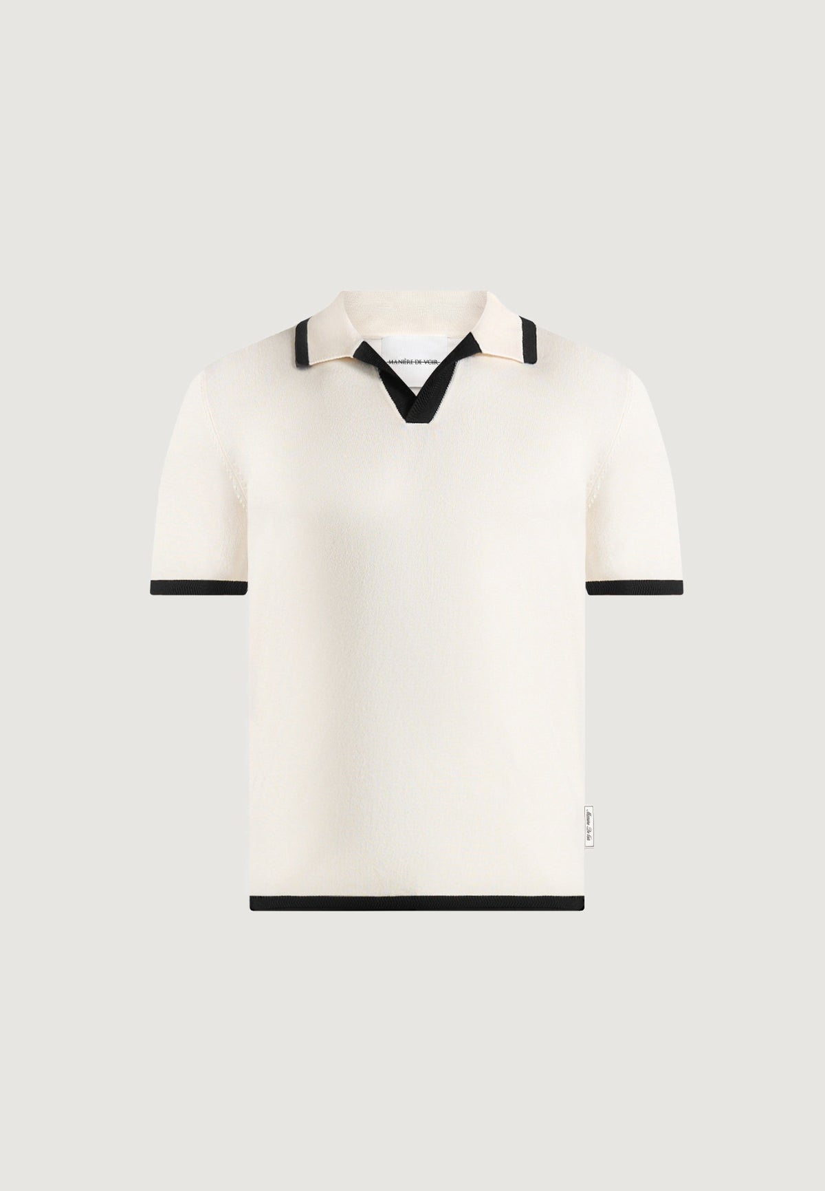 lambert-contrast-detail-knit-polo-shirt-cream