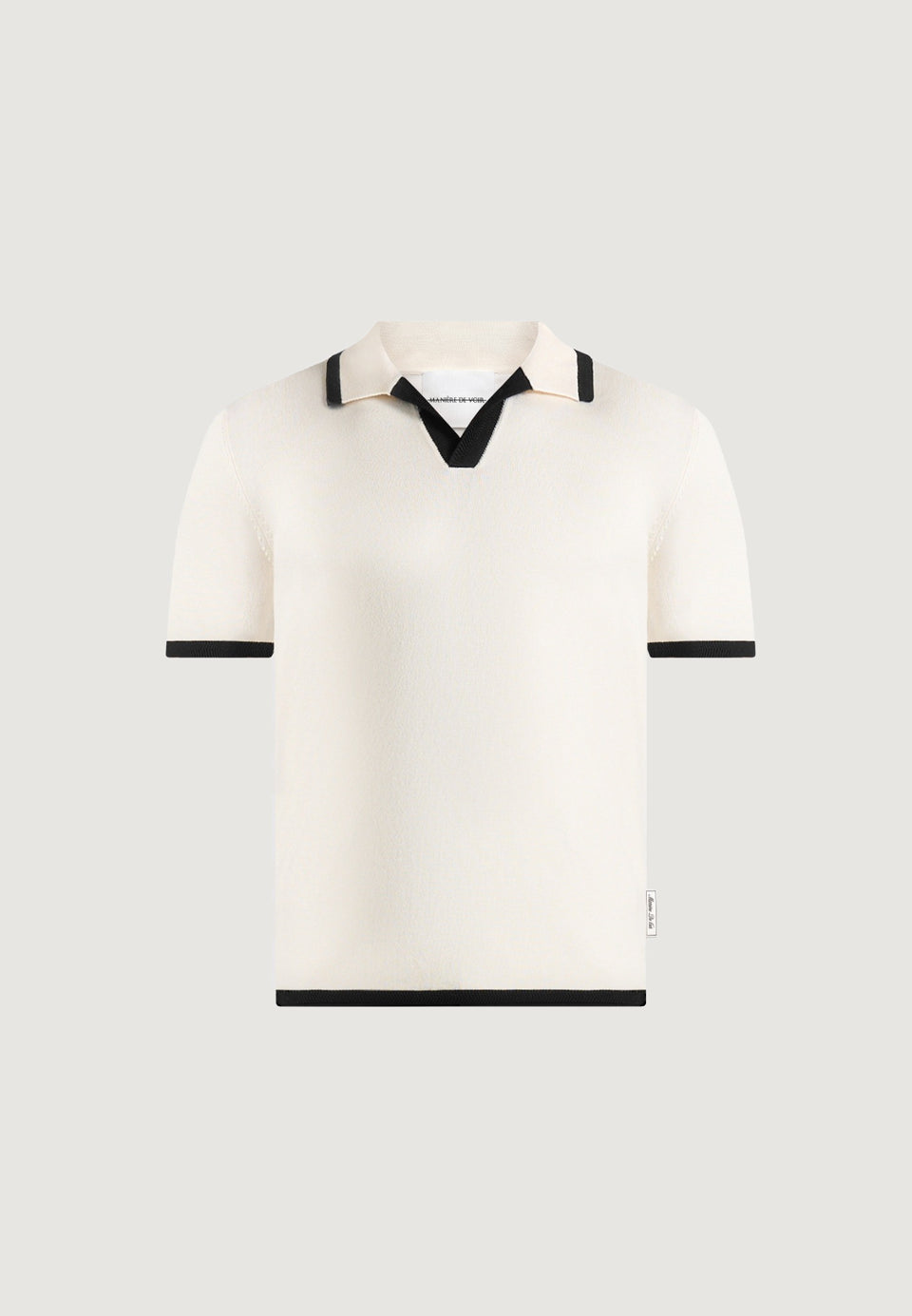 lambert-contrast-detail-knit-polo-shirt-cream