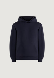 JS007 - Neoprene Minimal Regular Fit Hoodie - Navy