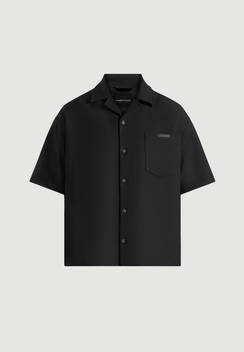 brook-unisex-signature-twill-boxy-shirt-black
