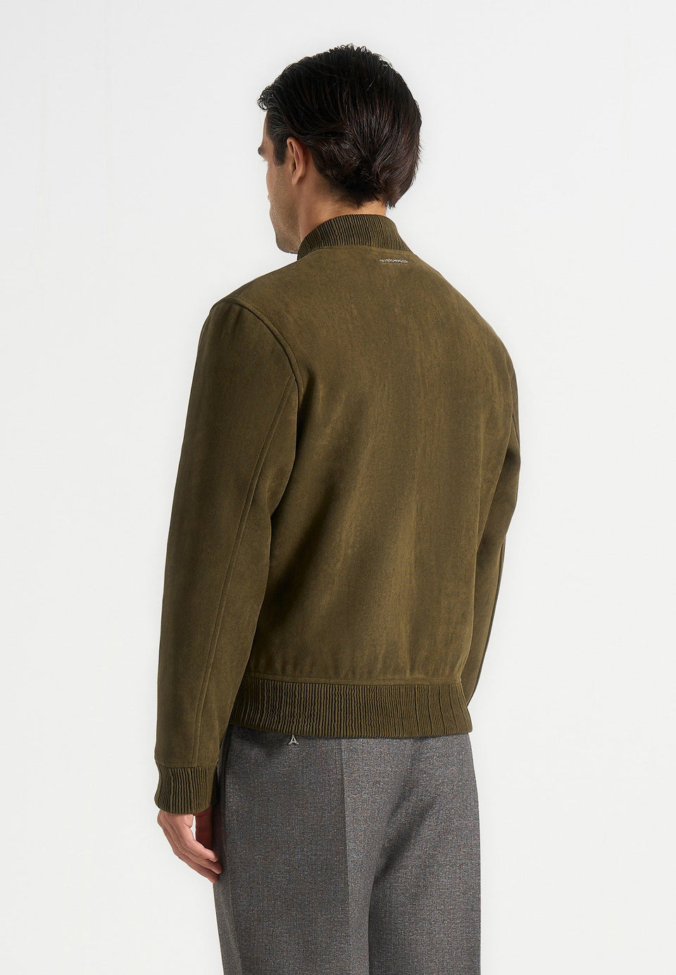 arsene-suede-bomber-jacket-olive