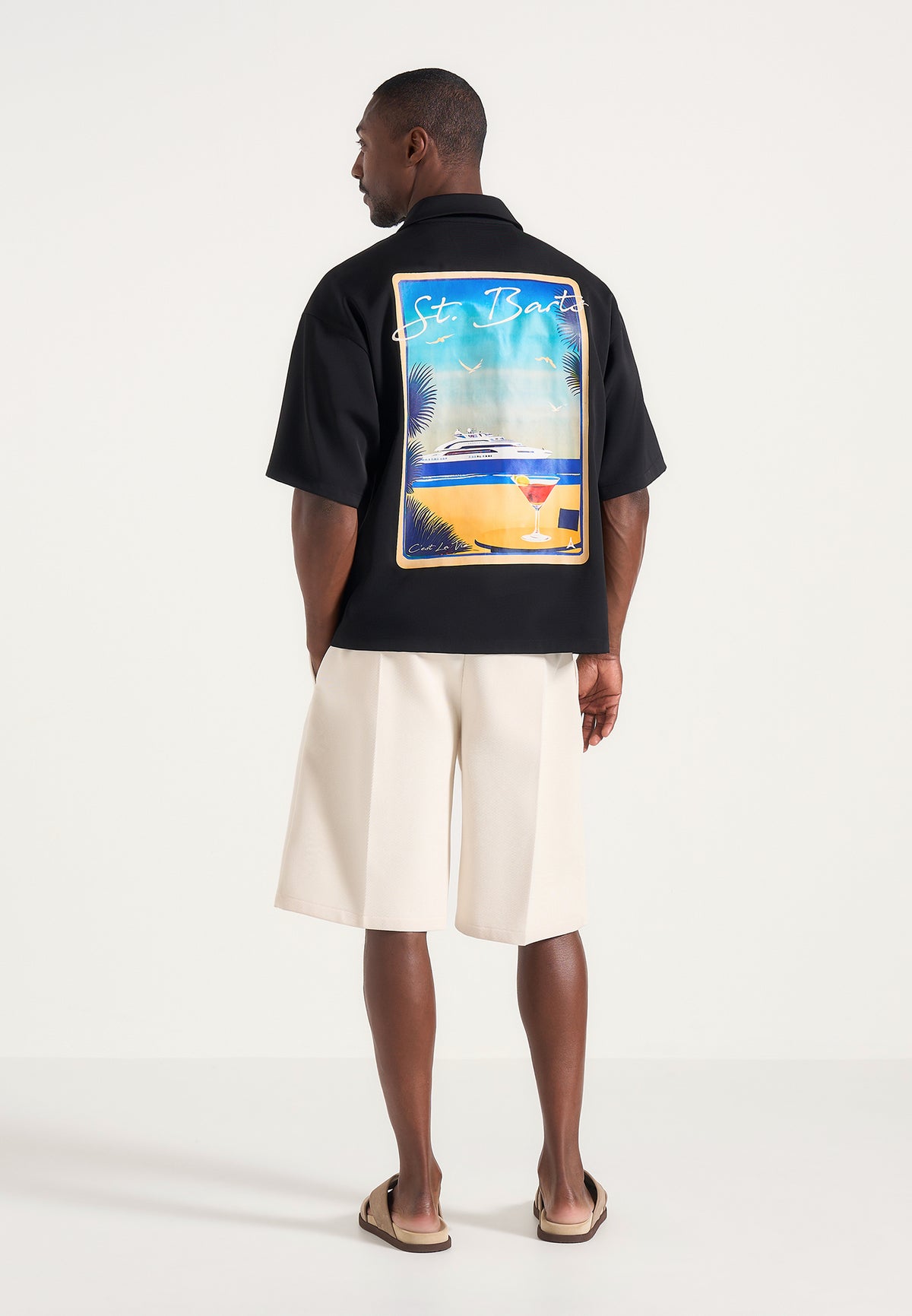 St. Barts - Relaxed Fit Shirt - Black