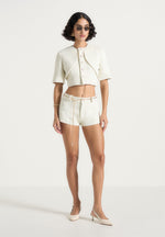 elina-tweed-mini-shorts-with-belt-cream