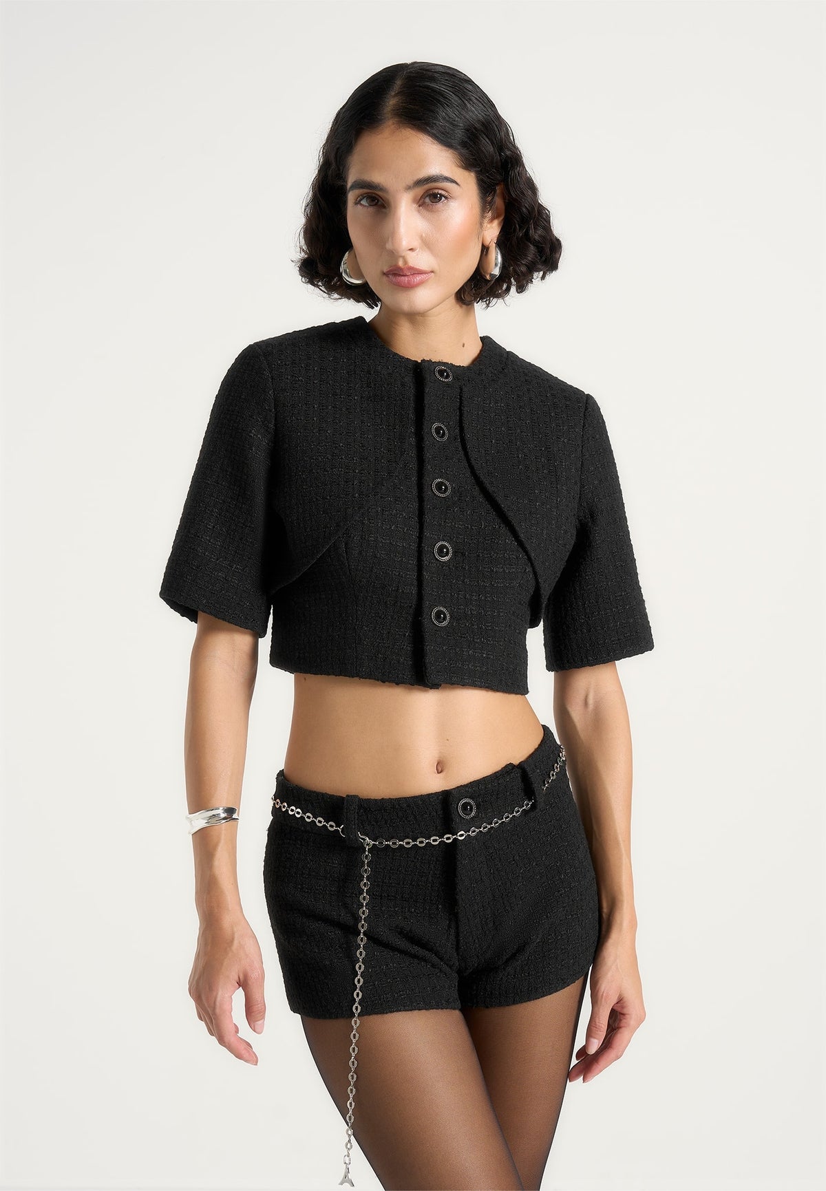 alba-tweed-mock-neck-curve-detailing-top-black