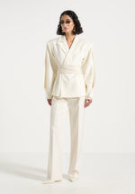marie-twist-sleeve-tailored-blazer-with-belt-off-white