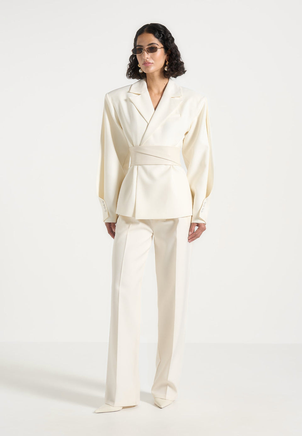 marie-twist-sleeve-tailored-blazer-with-belt-off-white