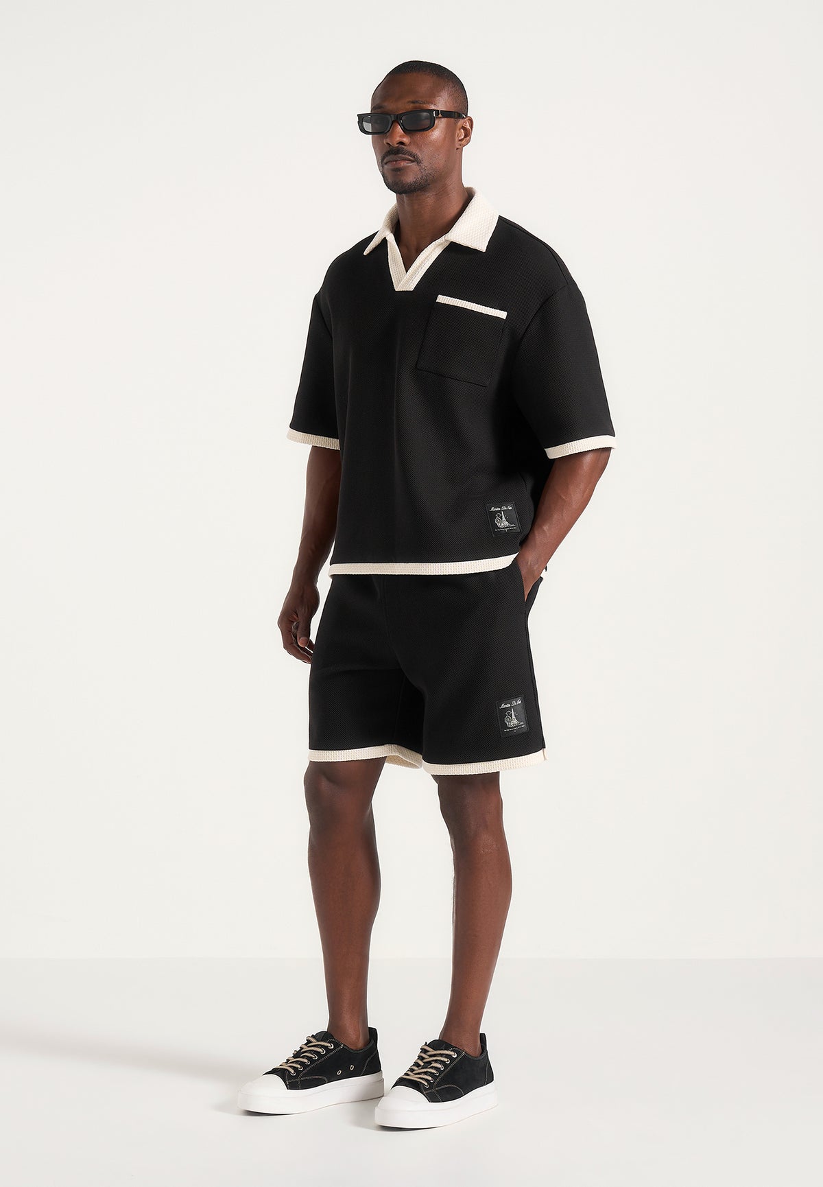 reuben-crochet-detail-shorts-black