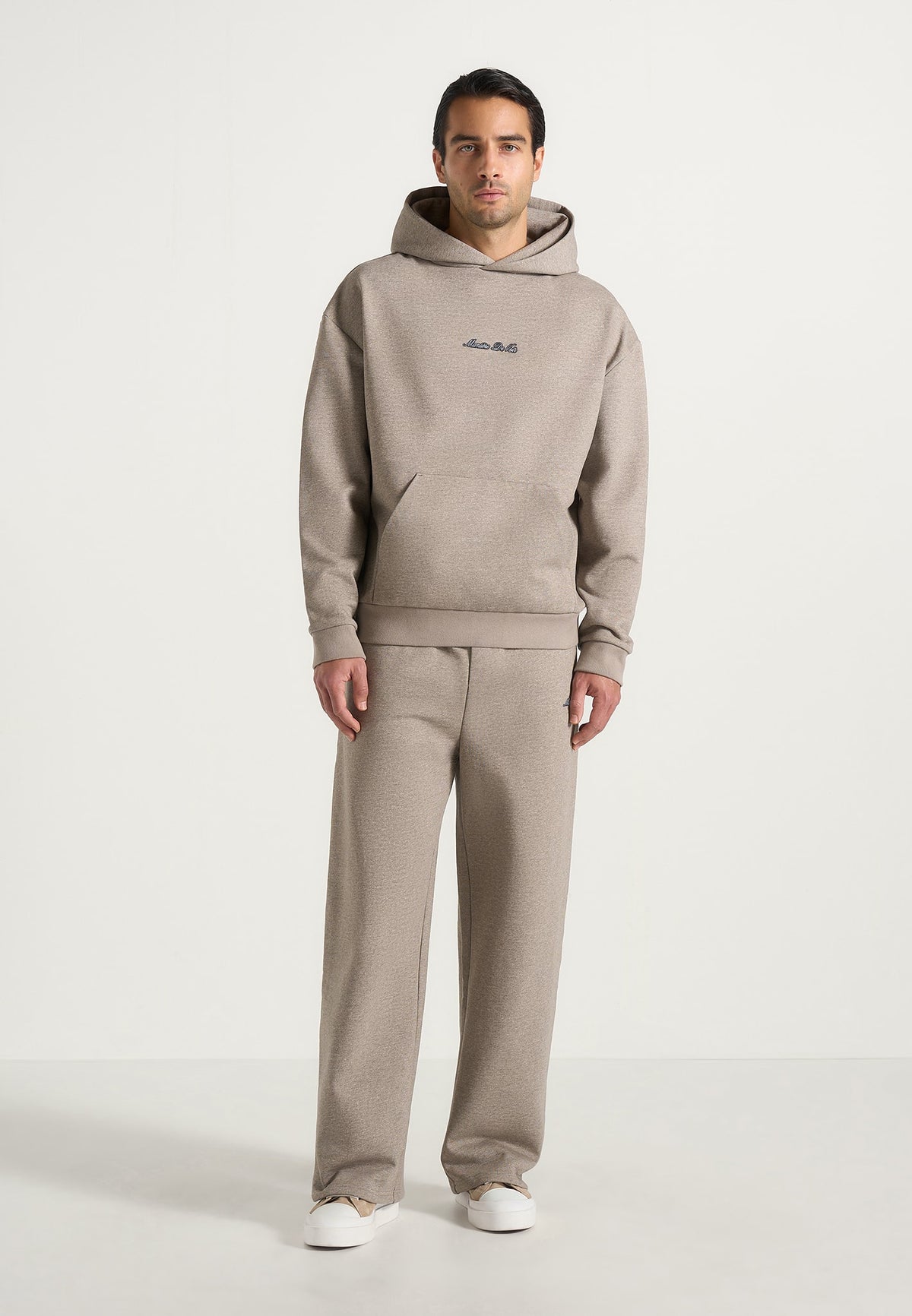 JS001 - Unisex Signature Relaxed Fit Hoodie - Taupe