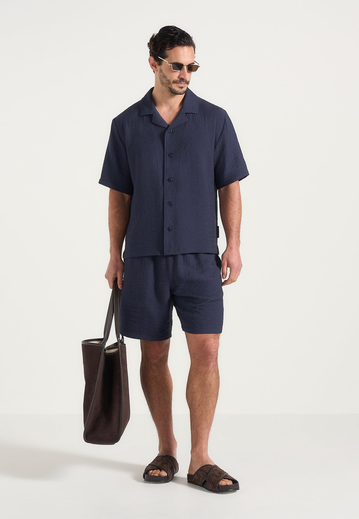 harley-unisex-textured-revere-shirt-navy
