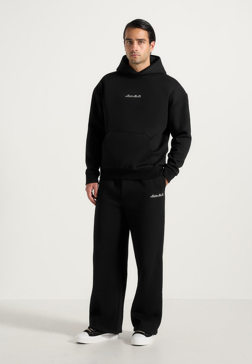 js001-unisex-signature-relaxed-fit-hoodie-black